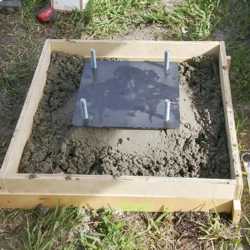 Hole digging process